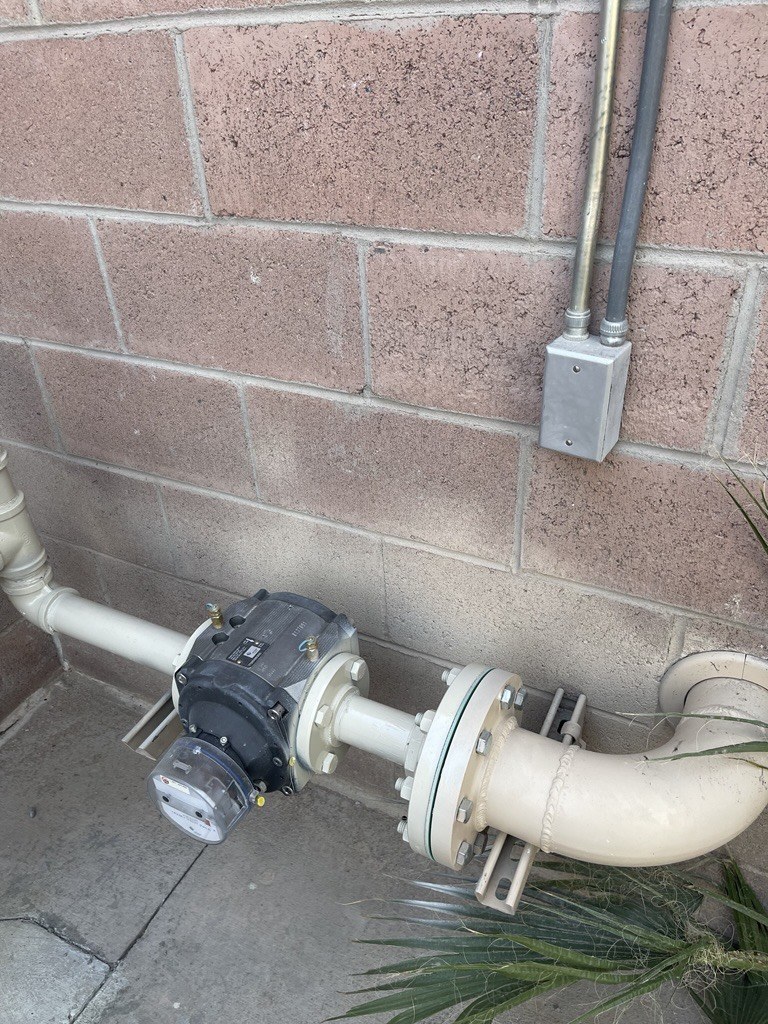 Luke AFB Gas Distribution Valves
